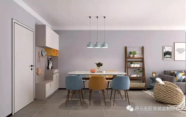 邦元名匠：125㎡三室的现代简约装修家