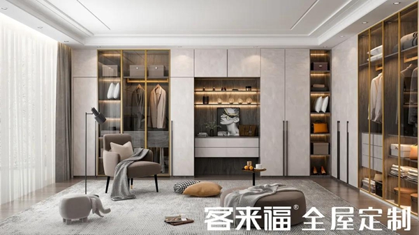 客来福全屋定制：这些衣帽间美到让人尖叫，照搬都不会错！