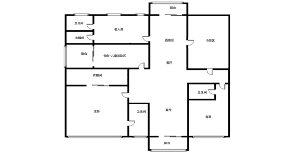 我乐整体厨柜：大平层改造，超大客厅+落地窗