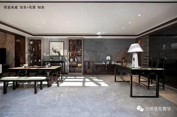 领绣墙布菁华：山河墨卷，东方雅韵