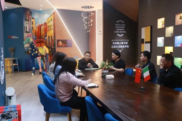 帝卡斯生态艺术壁材财务部年终总结会议