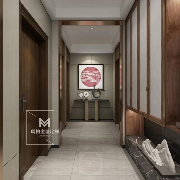玛格全屋定制：这182㎡新中式典雅大宅，千万人向往的栖息之所