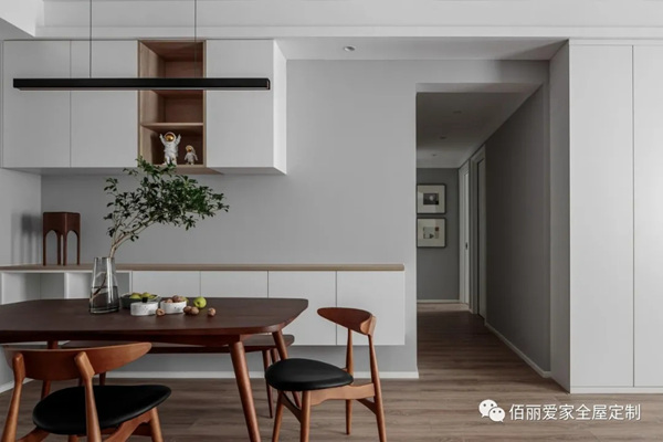 佰丽爱家全屋定制：120㎡混搭3室
