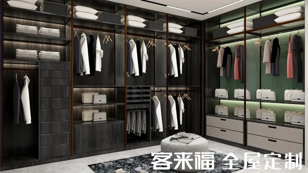 客来福全屋定制：这些衣帽间美到让人尖叫，照搬都不会错！