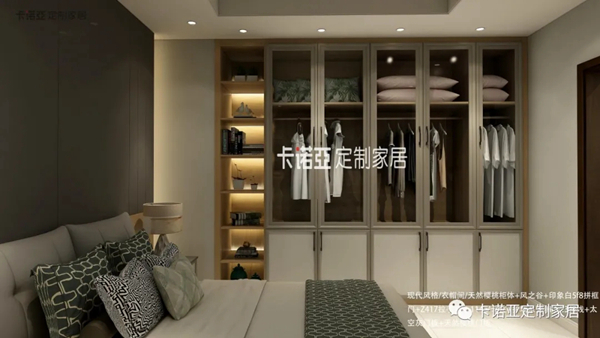 卡诺亚定制家居：衣柜到顶，美丽与实用不封顶