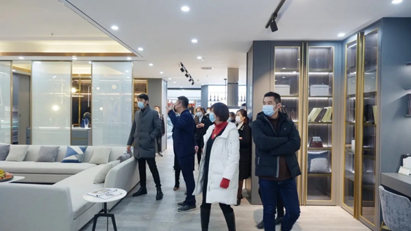 直击现场 | 北京筑思装饰莅临阿蒂尼品牌直营店