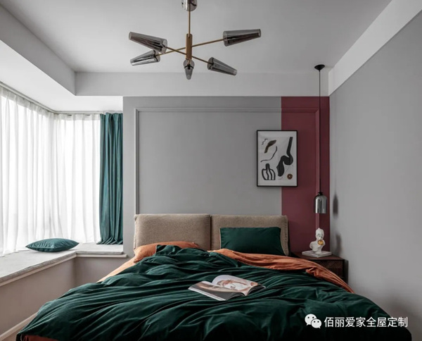 佰丽爱家全屋定制：120㎡混搭3室