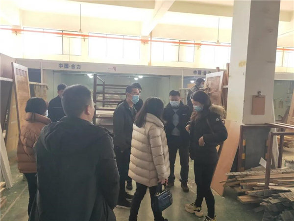 合力门业欢迎招商蛇口一行莅临合力门业考察指导 合力门业欢迎招商蛇口一行莅临合力门业考察指导