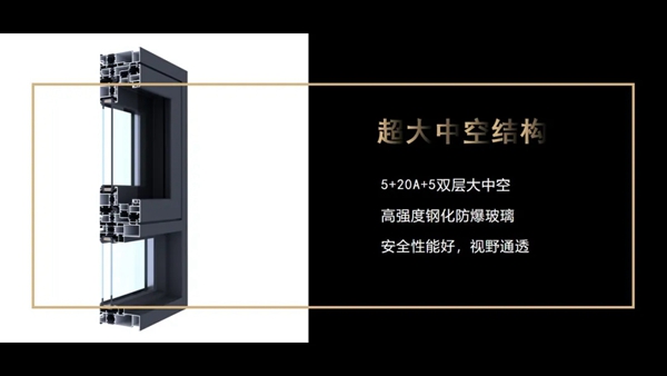 裕安门窗2021新品 轻奢115断桥平开窗超有范