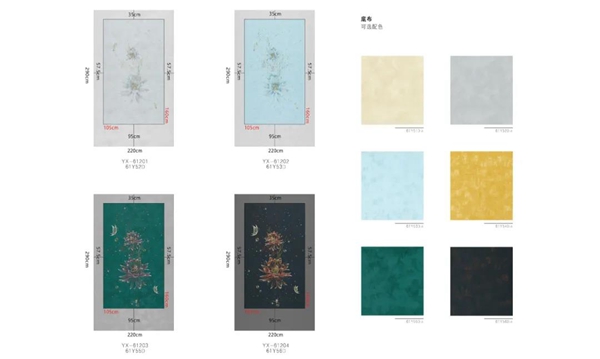 爱漫时最新高端独绣，一面墙撑起一个家的颜值