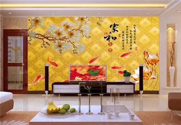 汇明A+墙布：大牌的客厅怎么装？