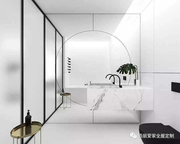 佰丽爱家全屋定制：卫生间干湿分离