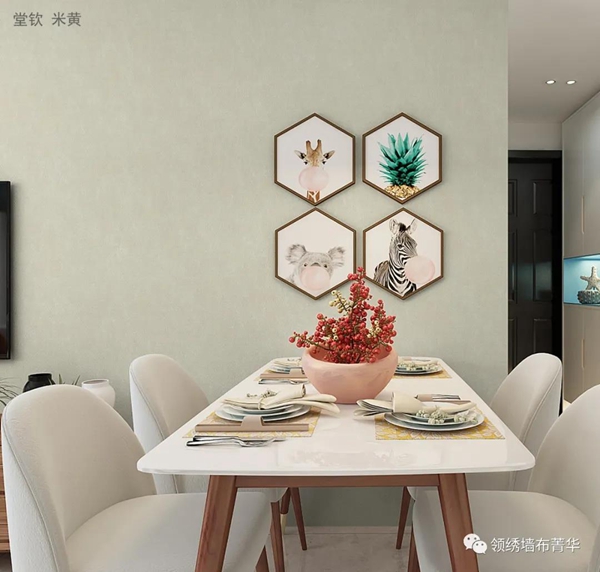 领绣墙布菁华：这里有2021餐厅装修攻略！