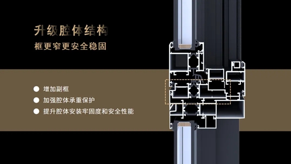 裕安门窗2021新品 轻奢115断桥平开窗超有范