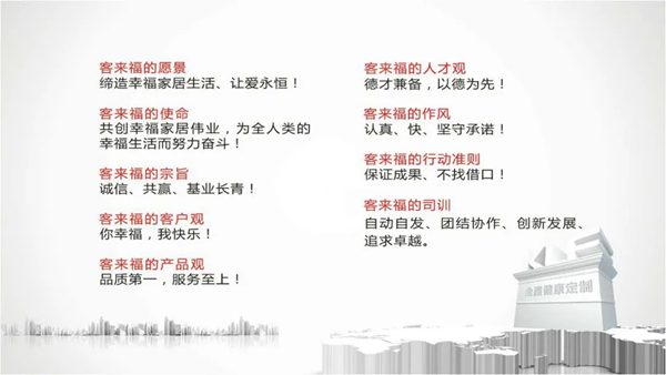 客来福家居“企业文化”专题讲座活动盛大召开