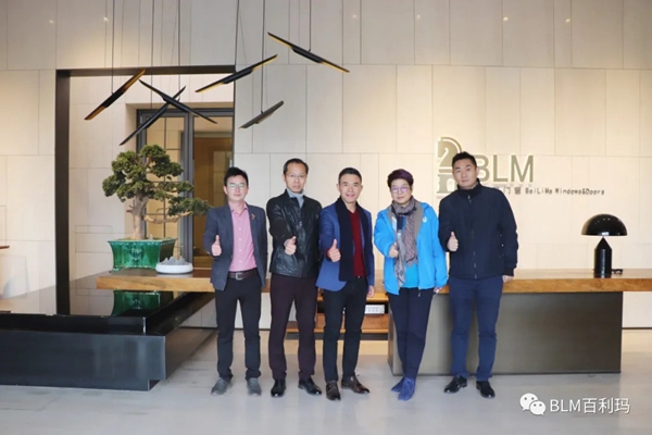 百利玛门窗|德国格屋集团亚太区领导一行莅临参观指导