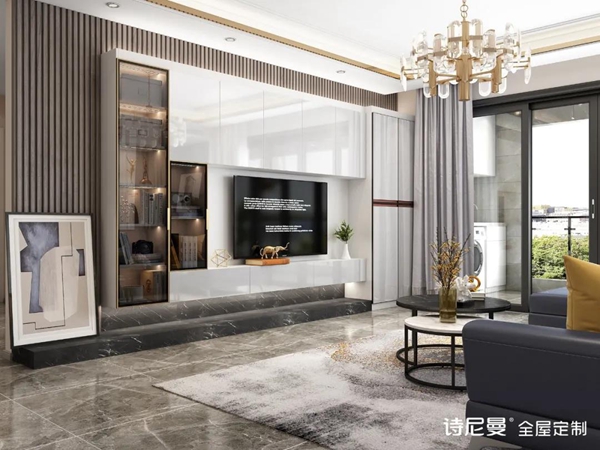 诗尼曼全屋定制：三十而已，首批90后的客厅，到底长什么样？