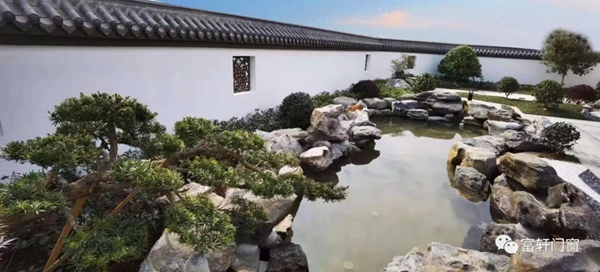 富轩全屋门窗：水墨般清雅的徽派庭院