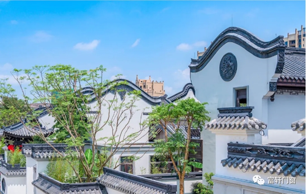 富轩全屋门窗：水墨般清雅的徽派庭院