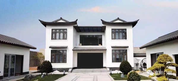 富轩全屋门窗：水墨般清雅的徽派庭院