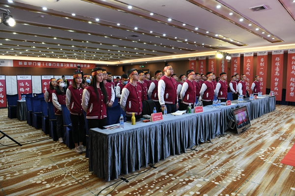 新豪轩门窗举行誓师动员会 吹响全国开门红征战号角