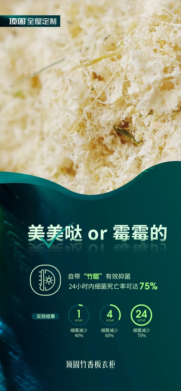为什么要买顶固竹香板衣柜？顶固全屋定制告诉你
