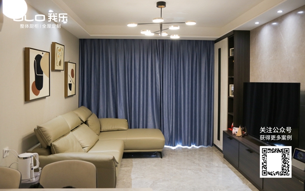 我乐整体厨柜|全屋定制:储物量惊人的90㎡全能婚房
