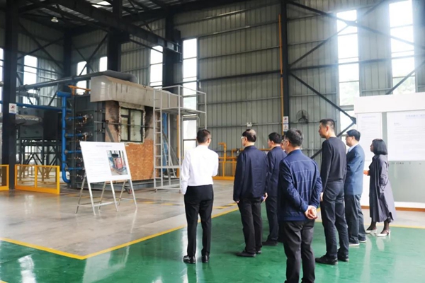 贝克洛系统门窗迎接中国建筑金属结构协会领导莅临考察指导