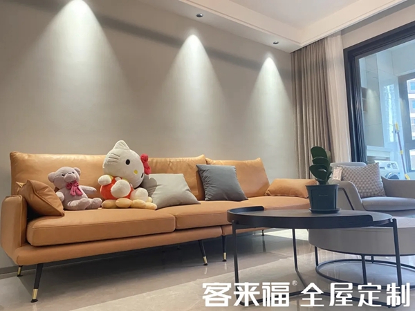 客来福全屋定制:115m²三房两厅全屋定制,在闹中取静 客来福全屋定制:115m²三房两厅全屋定制,在闹中取静