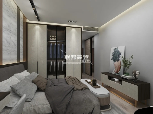联邦高登全屋定制:70㎡灰色空间,彰显品位生活