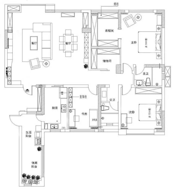 帅太全屋定制:全景落地窗+衣帽间