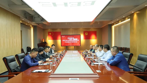 亿合门窗:居然之家河北分公司总经理刘松鑫一行到访