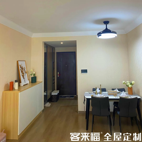 客来福全屋定制：97m²北欧极简全屋定制，在时光中窥见幸福
