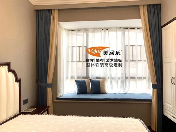 美居乐整体软装：绒布窗帘的美你get到多少？