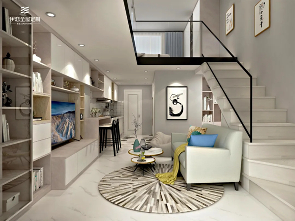 伊恋全屋定制：北欧LOFT，以简驭繁，温馨舒适