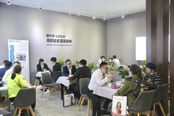 客来福全屋定制亮相广州定制家居展，惊艳众人