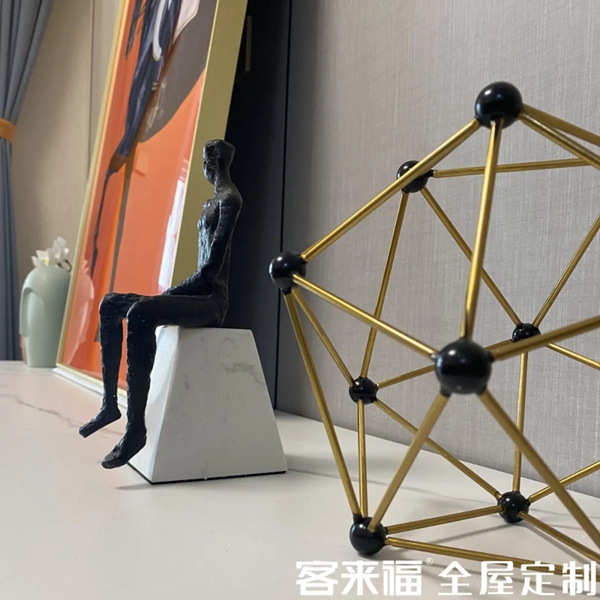 客来福全屋定制：97m²北欧极简全屋定制，在时光中窥见幸福