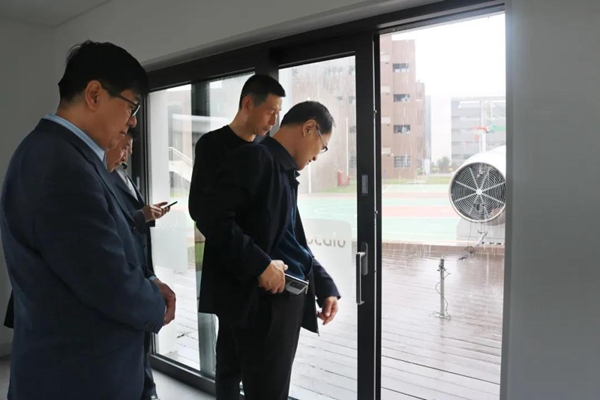 贝克洛系统门窗迎接中国建筑金属结构协会领导莅临考察指导