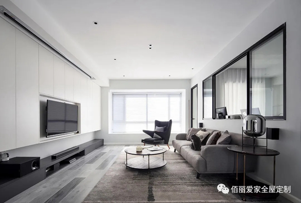 佰丽爱家全屋定制：126㎡现代轻奢风