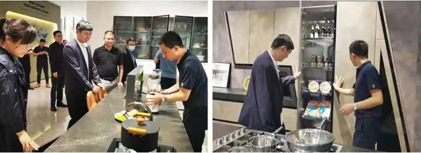 居然之家黑龙江分公司考察团莅临参观考察法迪奥
