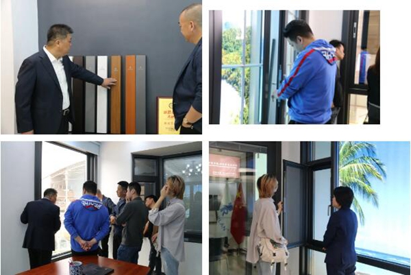 罗格尼兰门窗：深圳经销商团队莅临公司总部学习