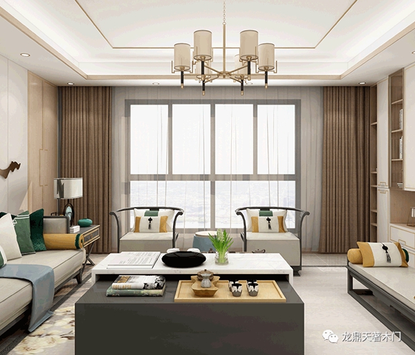 龙鼎天著案例：现代新中式+东方哲学与现代设计的完美结合