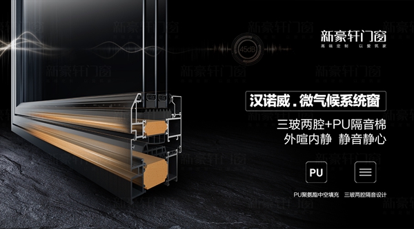 新豪轩门窗新品面世丨汉诺威微气候系统窗，唤醒人居生活新方式