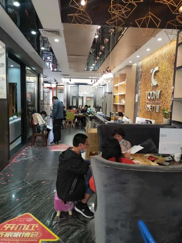 今天门窗：成都齐家家博会订单火爆，一举打响开门红！