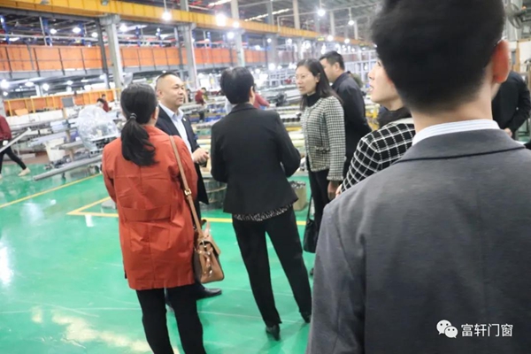 富轩全屋门窗：佛山市、南昌市领导代表团来访！