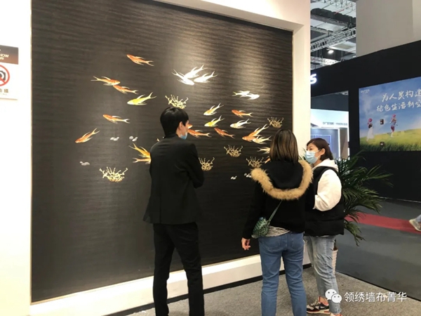 领绣墙布菁华全力以赴，精彩依旧！等你来观展！