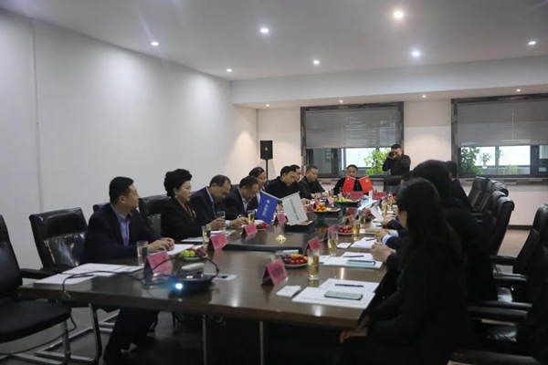 鹤壁市委常委、统战部部长刘文彪率市房地产业商会莅临科饶恩考察交流！