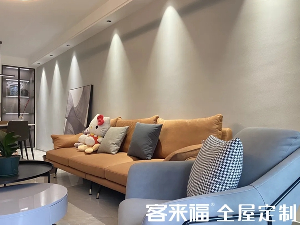 客来福全屋定制:115m²三房两厅全屋定制,在闹中取静 客来福全屋定制:115m²三房两厅全屋定制,在闹中取静