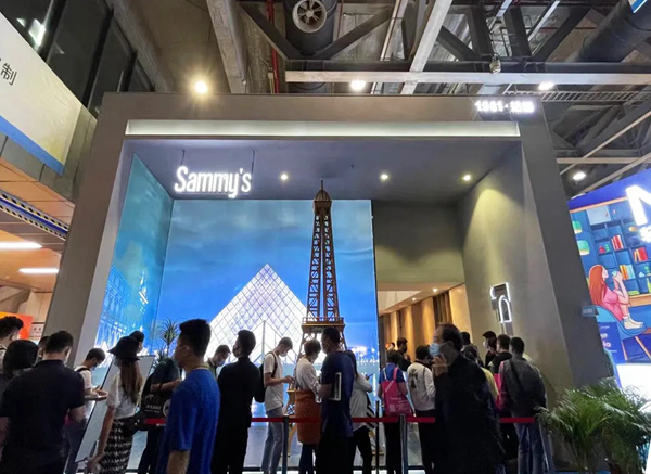 Sammys森美高奢定制首日惊艳广州定制家居展览会