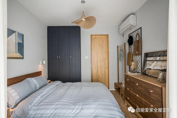 佰丽爱家全屋定制 ；60㎡北欧风2室，满足单身女青年的小户型设计！